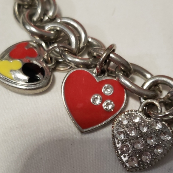 Minnie Mouse 🐭 Silver-Tone Bracelet !!! - Picture 4 of 7